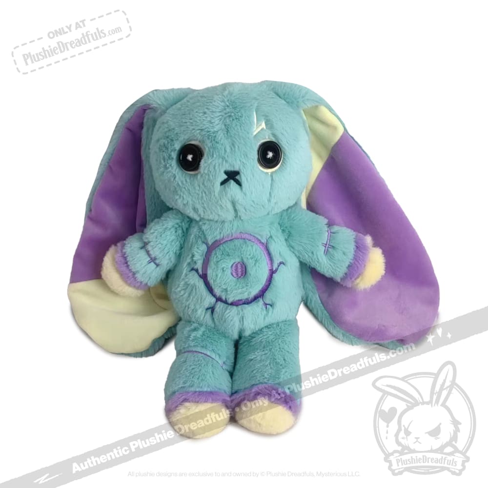 Plushie Dreadfuls Epilepsy Awareness Rabbit - Soft Stuffed Animal Toy for Support & Comfort | Cute Plush Bunny Gift for Medical Conditions, Therapy & Home Decor