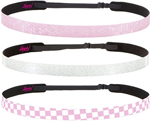 Skinny Light Pink & Silver 3pk