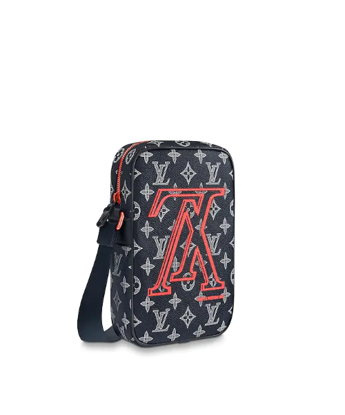 Authentic LV Danube PM Monogram Upside Down Crossbody Bag - Luxury Designer Handbag for Women, Perfect for Daily Use, Travel & Special Occasions