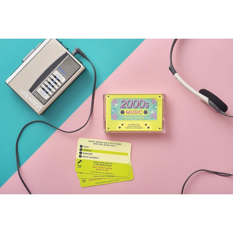 2000s Music Trivia Game - Fun Pop Culture Quiz for Parties & Nostalgic Music Lovers | Perfect for Game Nights, Road Trips & Music Themed Events