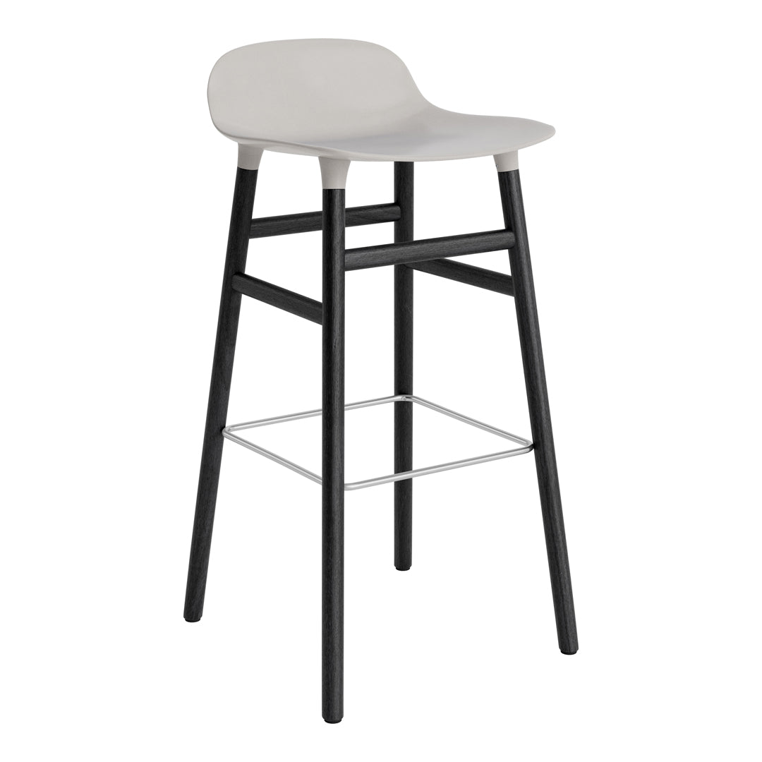 Modern Wooden Bar Stools with Sturdy Wood Legs - Perfect for Kitchen Islands, Home Bars & Dining Counter Seating