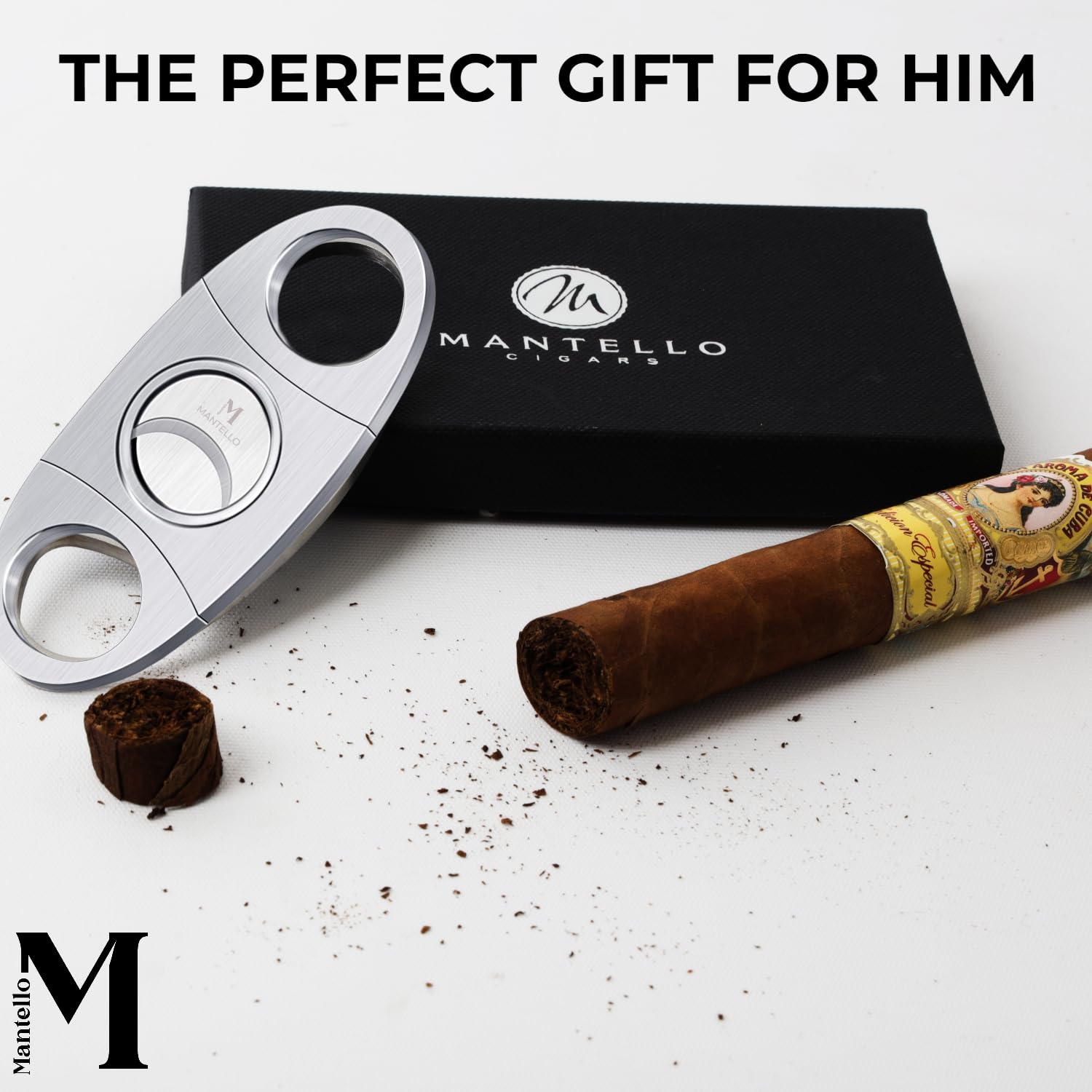 Premium Stainless Steel Double Blade Guillotine Cigar Cutter 2 Pack - Sharp & Durable Cigar Accessories for Men - Perfect for Cigars, Humidors & Smoking Gifts - Ideal for Home Bars, Lounges & Outdoor Smoking Sessions