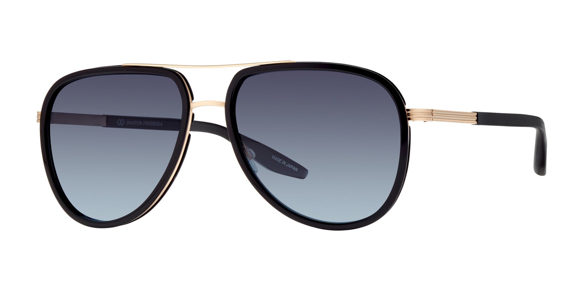 Barton Perreira Cani BP40089U Sunglasses - Polarized UV Protection Aviator Style for Men & Women - Perfect for Driving, Travel, and Outdoor Activities