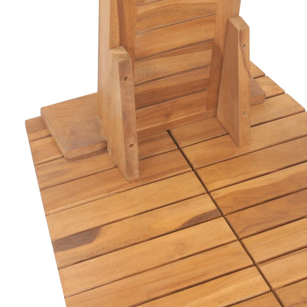 Premium Teak Wood Outdoor Shower Kit - 80.3