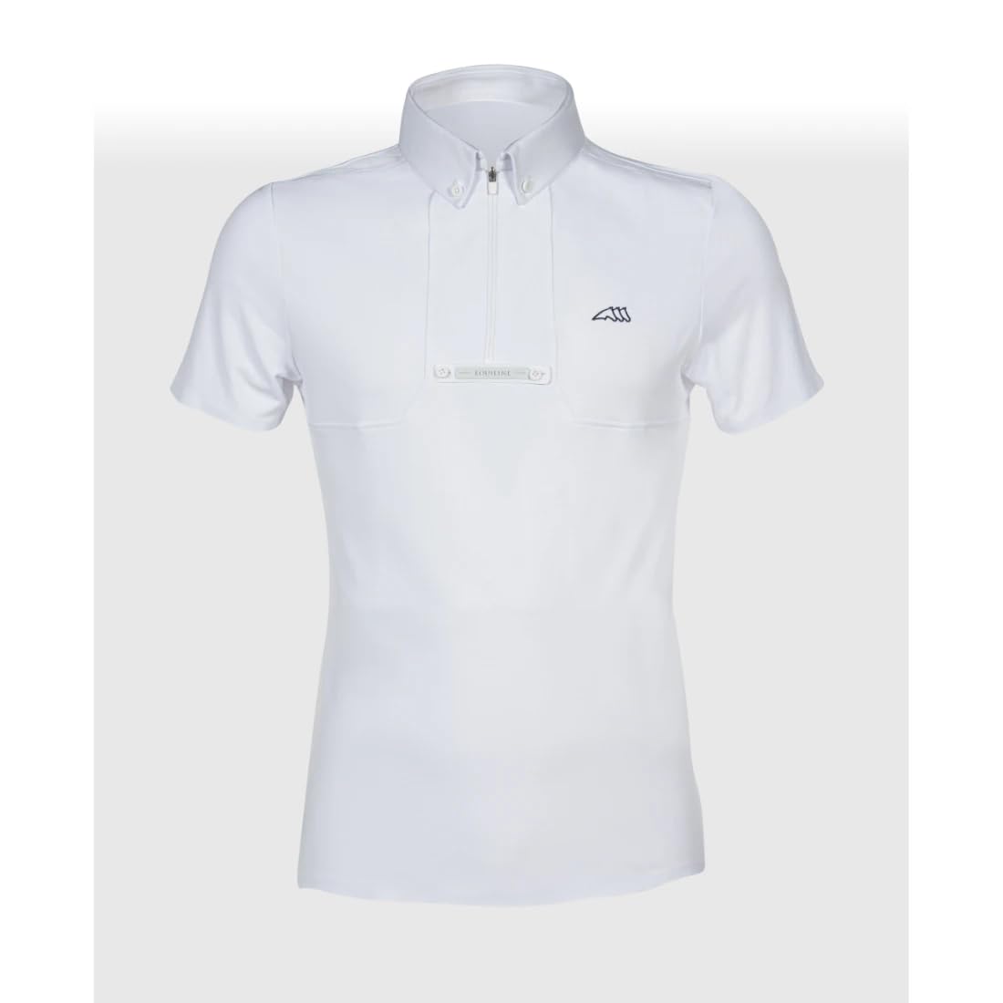 Equiline Clancyc Men's Polo Shirt - Classic Fit, Breathable Cotton, Short Sleeve Casual Shirt for Golf, Work & Everyday Wear