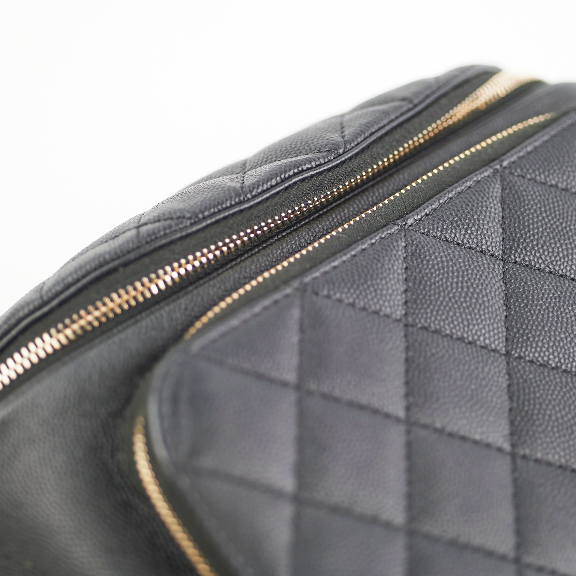 Chanel Caviar Quilted Business Affinity Waist Belt Bag Black - Luxury Crossbody Bag for Women, Perfect for Office, Travel & Evening Events