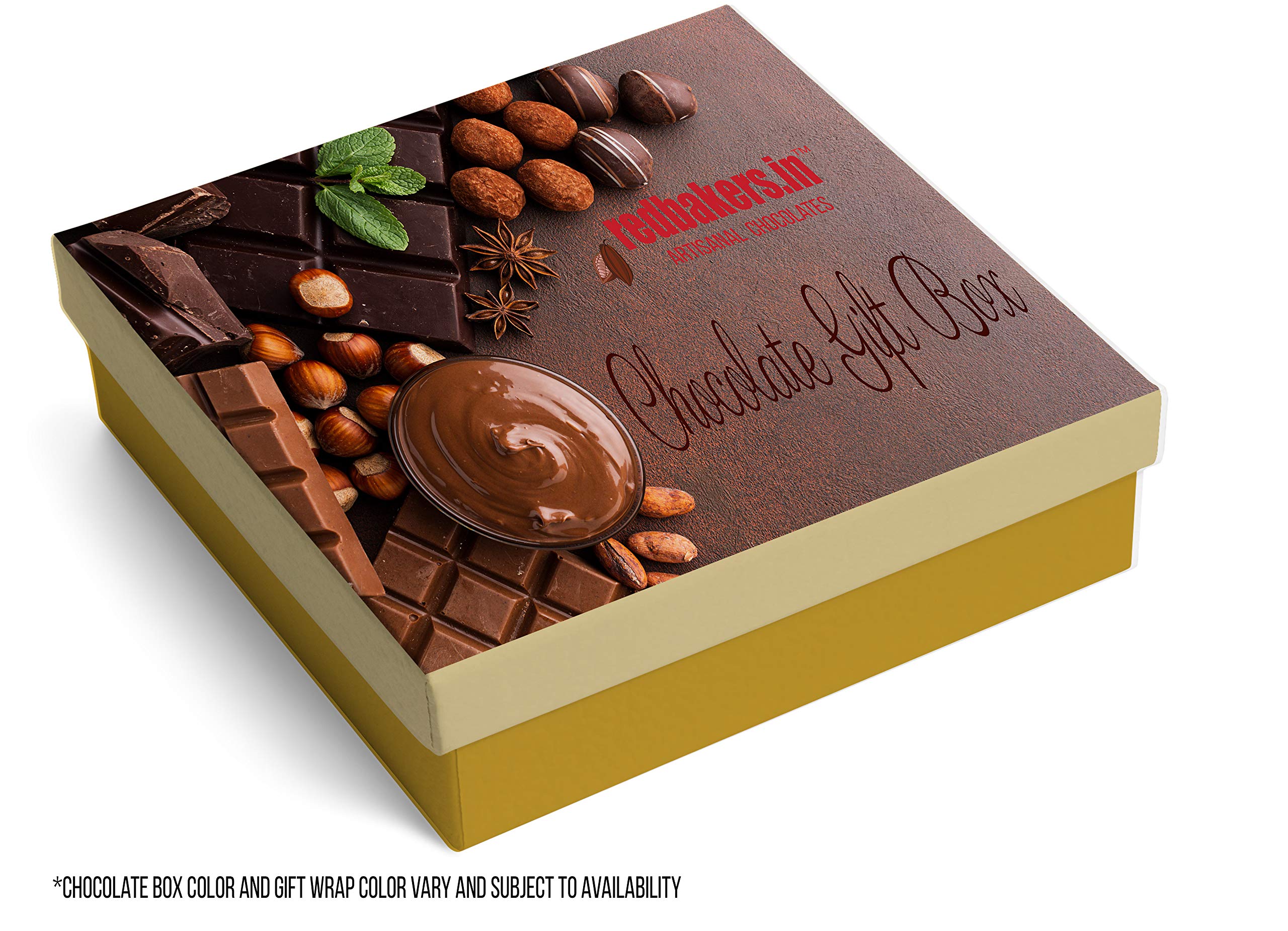 Happy Birthday Chocolate Gift Box & Greeting Card Combo Gift Pack - Premium Chocolate Gift Set with Glitter Greeting Card - Perfect for Birthdays, Anniversaries & Special Occasions