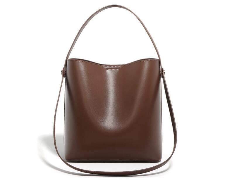 Stylish Women's Leather Shoulder Tote Bag - Premium Handmade Genuine Leather Purse for Work, Travel & Everyday Use