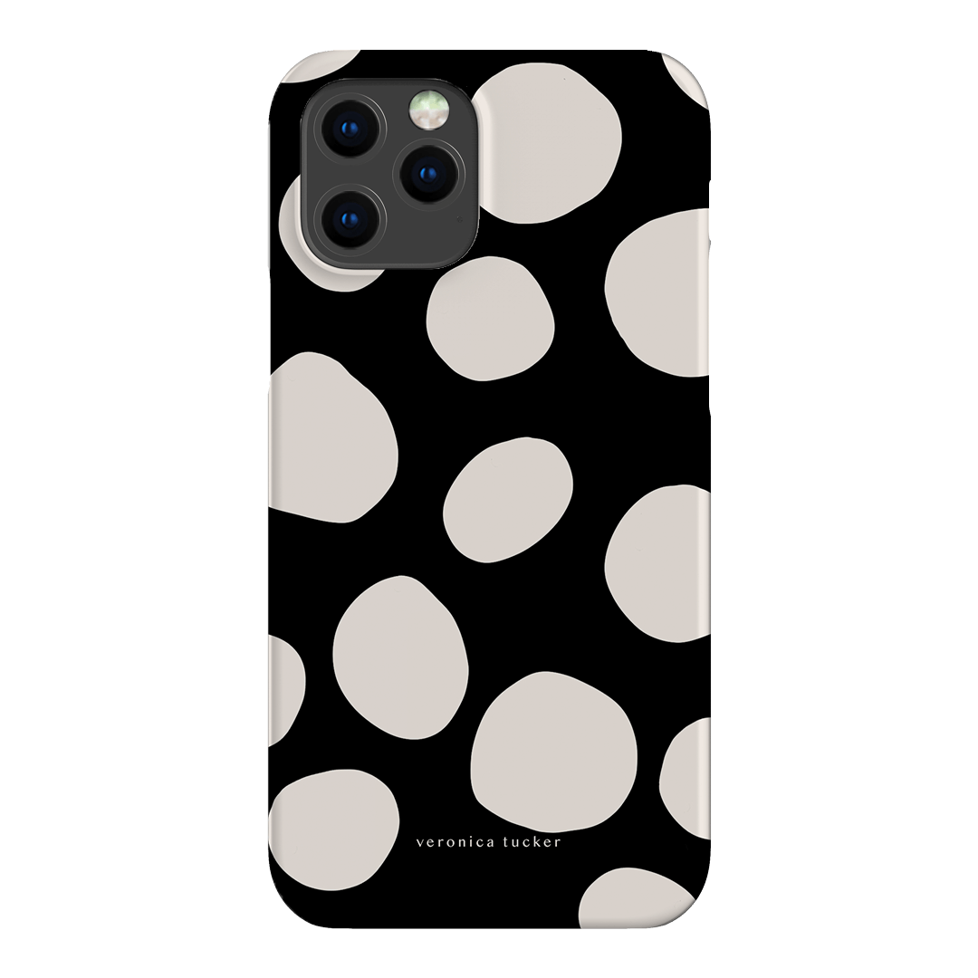 Premium Pebbles Noir Phone Case - Slim Protective Cover for iPhone & Samsung - Perfect for Everyday Use, Travel & Outdoor Activities