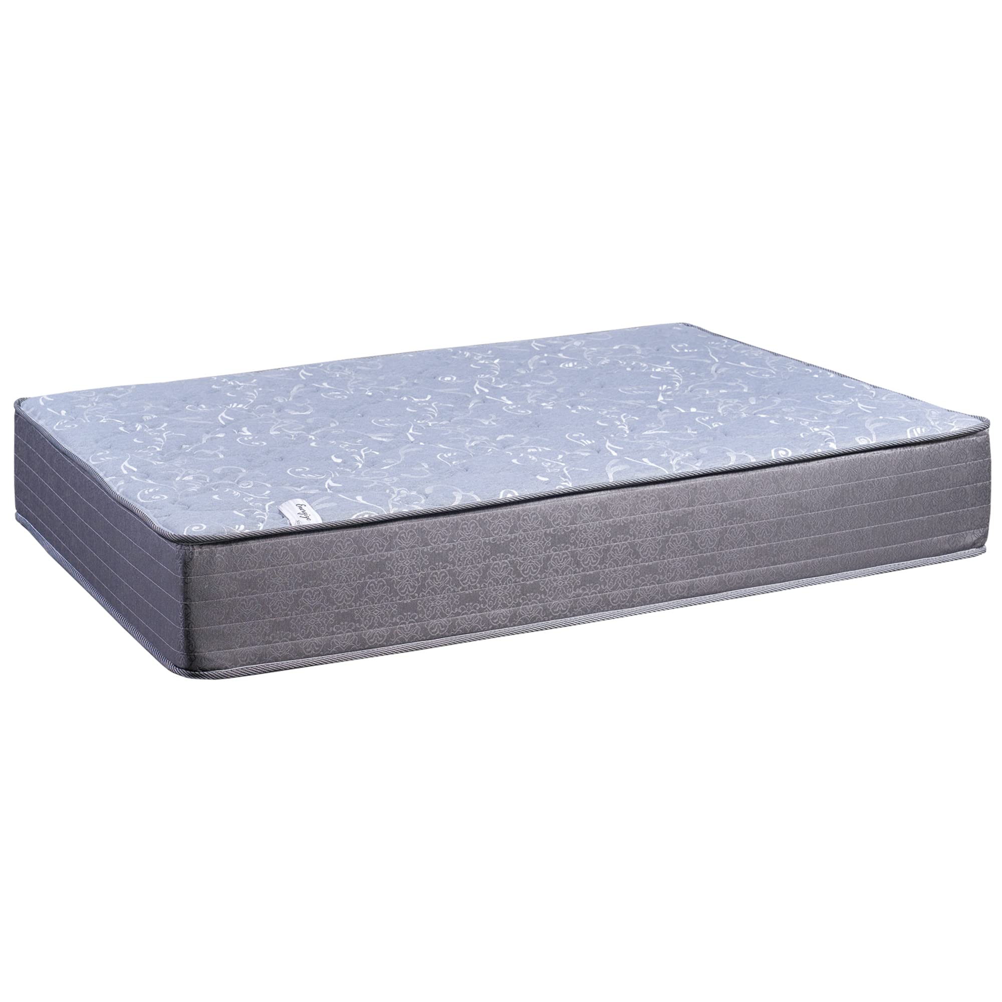 11-Inch Firm Foam Encased Euro Top Gel Infused Innerspring Mattress - Twin Size, Medium Firm Support for Back Pain Relief, Cooling Sleep Surface, Perfect for Guest Rooms, Kids' Beds & Small Spaces