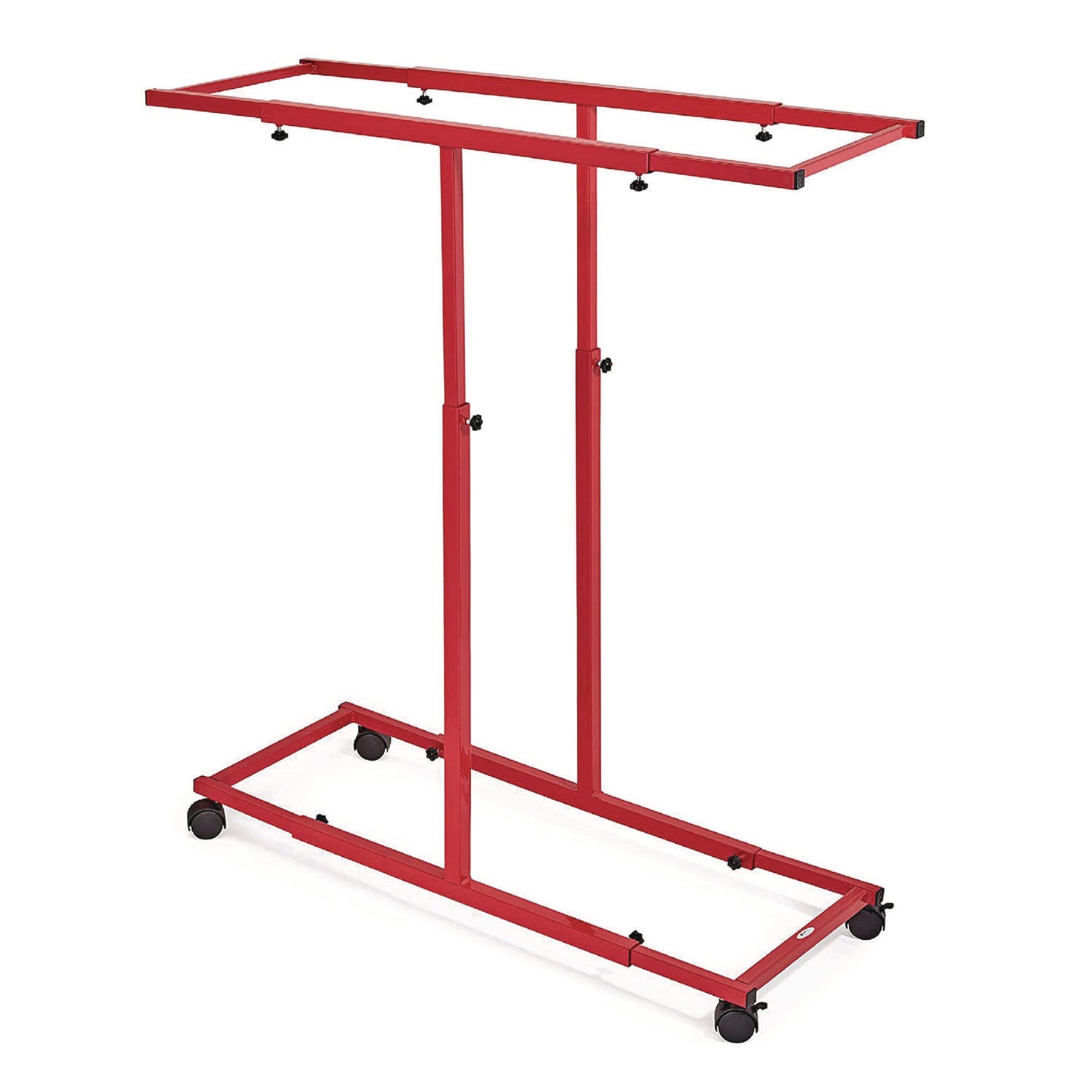 AdirOffice Blueprint Storage Cabinet - Steel Vertical Plan Holder for Large Documents 15x27 to 47.25x57 Inches - Red (Perfect for Architects, Engineers & Construction Sites)