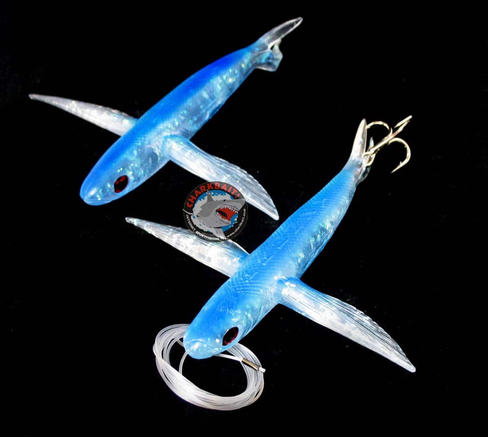 Premium Frenzy Unrigged Flying Fish Lures - Top Saltwater Fishing Bait for Tuna, Mahi Mahi & Billfish - Ideal for Offshore, Deep Sea & Sport Fishing Adventures