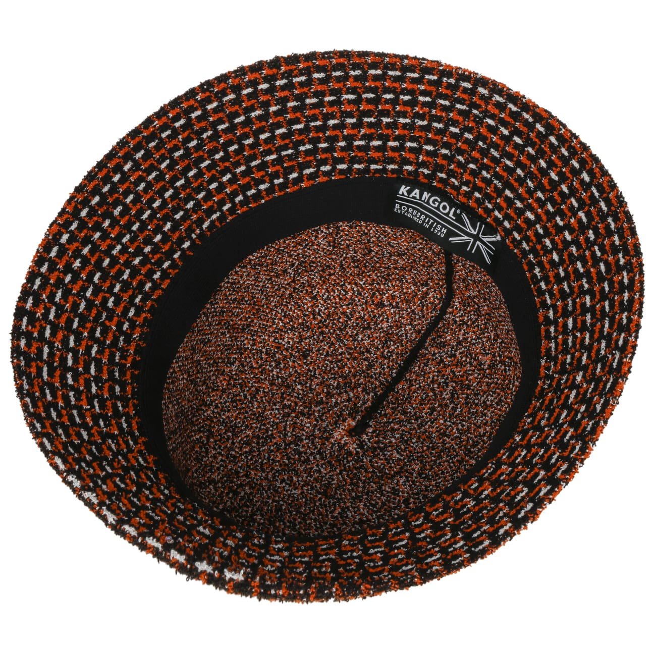 Kangol Maze Jacquard Bucket Cloth Hat - Stylish Summer Sun Hat for Women & Men - Perfect for Beach, Outdoor Activities and Fashion Accessories