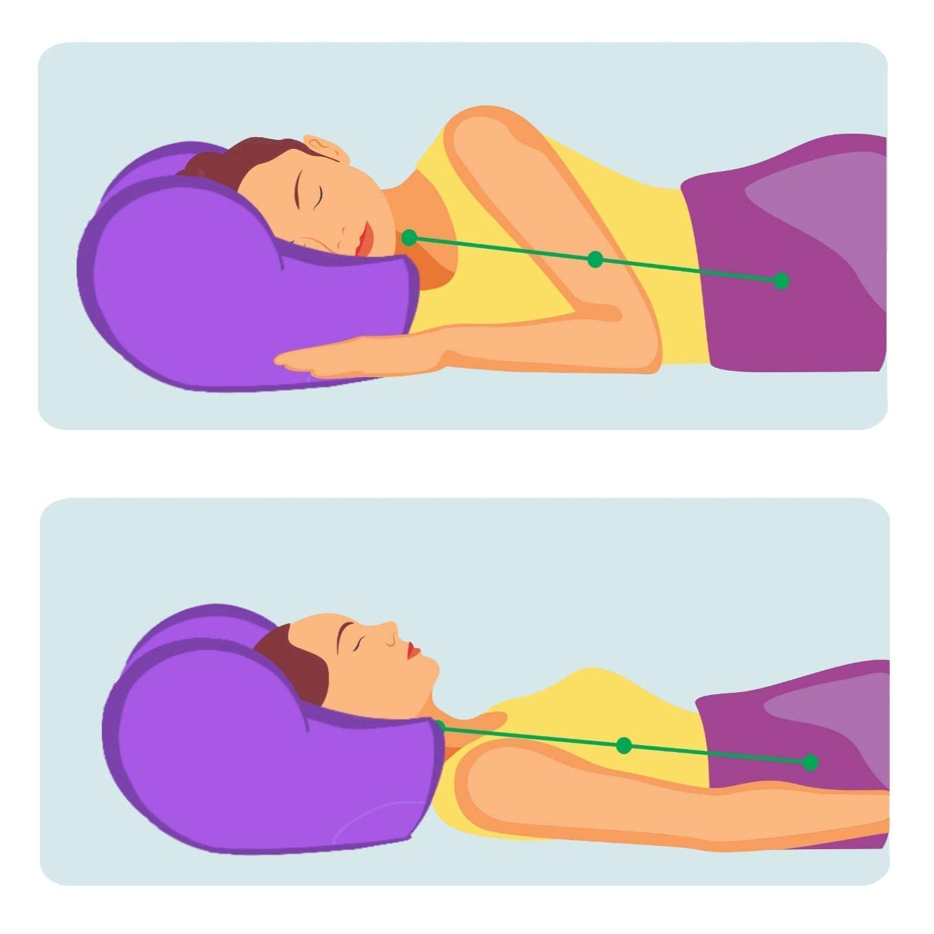 **Ergonomic Butt-Shaped Pillow for Back Pain Relief - Soft & Supportive Natural Fiber Cushion with Yoga Pant Cover - Perfect for Side Sleepers, Office Chairs & Meditation - Stress & Anxiety Relief**