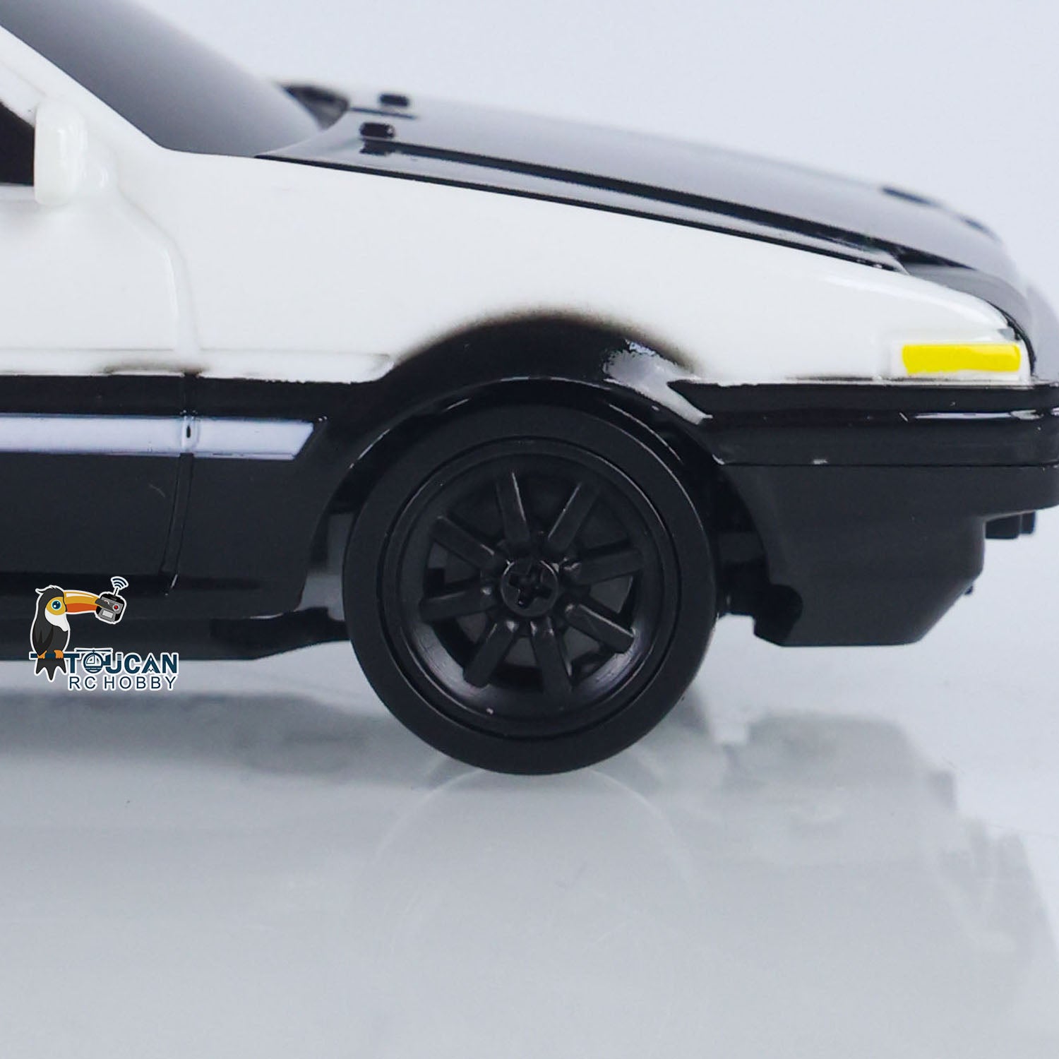 1/43 Scale 2.4Ghz High Speed RC Racing Car - AE86 Drift Vehicle 4WD Ready-to-Run Mini Model Toy with Battery - Perfect for Indoor Racing, Drift Competitions & Collectors (US Stock)