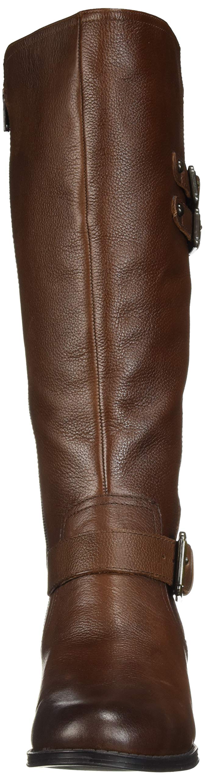 Naturalizer Women's Jessie Knee High Buckle Detail Riding Boot - Stylish Leather Boots for Women, Comfortable Winter & Fall Fashion, Perfect for Horseback Riding, Outdoor Activities & Casual Wear