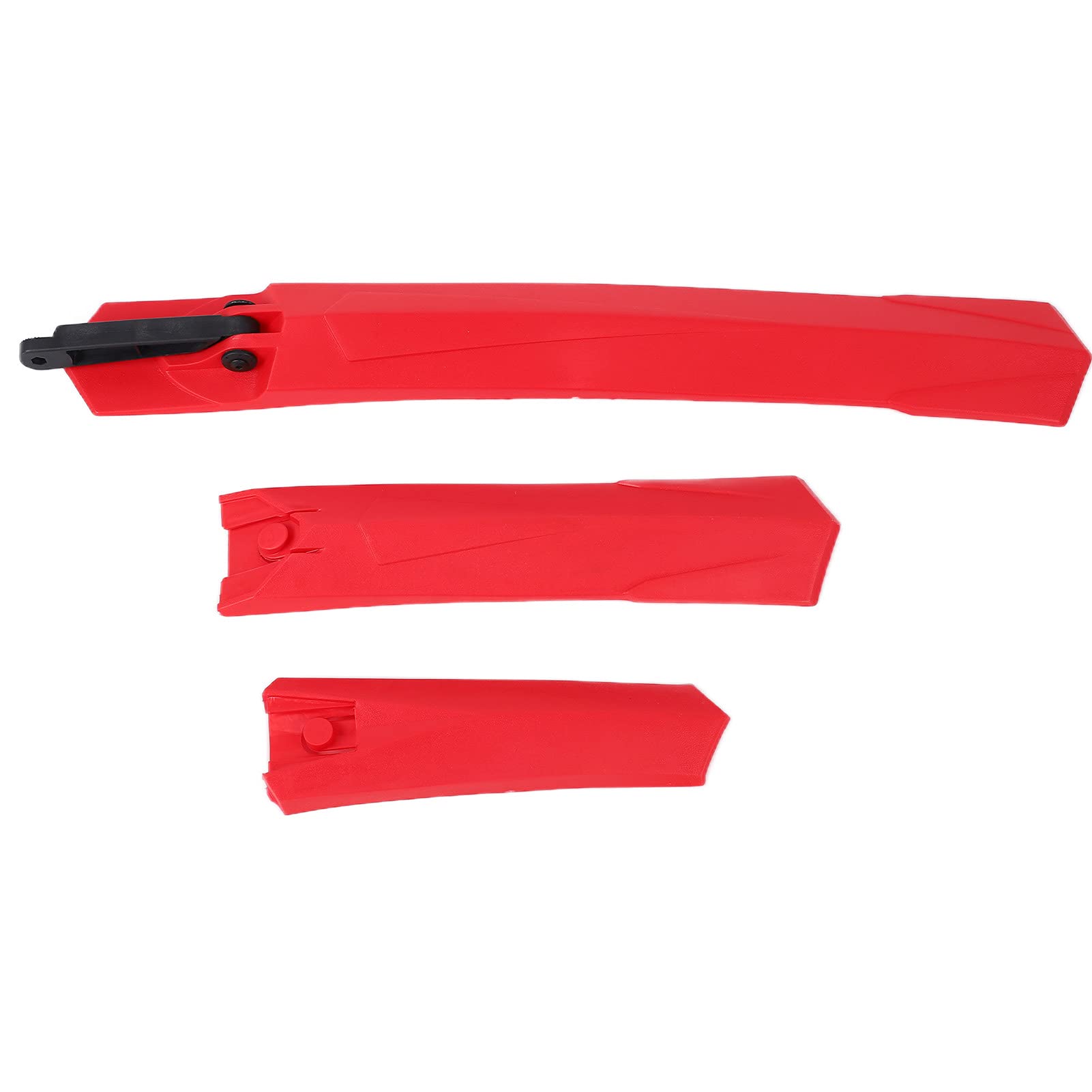 Durable Bike Mud Guard Fenders - Universal Fit for Most Bicycles, High-Impact Plastic with Secure Mounting Clips - Perfect for Mountain Biking, Road Cycling & Commuting in All Weather Conditions