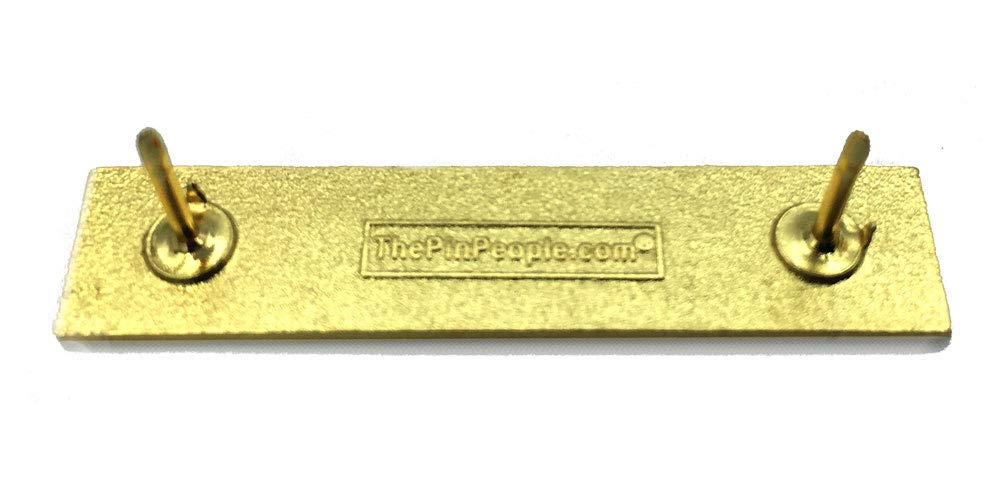 6 Years of Service Red and Yellow Citation Bar - Honor Award Ribbon for Police, Military & First Responders - Perfect for Ceremonies, Recognition Events & Uniform Decorations