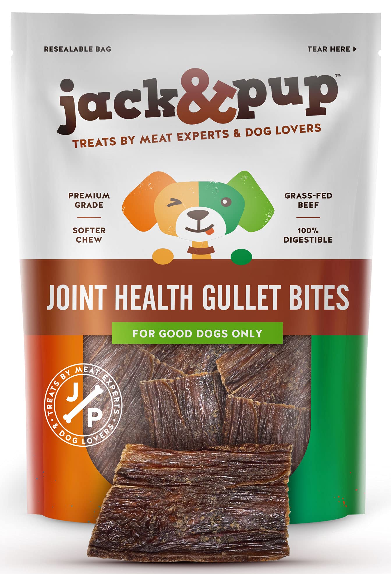 Premium All-Natural Dog Chews & Treats for Medium & Small Dogs - Healthy Single Ingredient Bully Sticks & Gullet Jerky Bites (24 oz) | Perfect for Training, Rewards & Dental Health