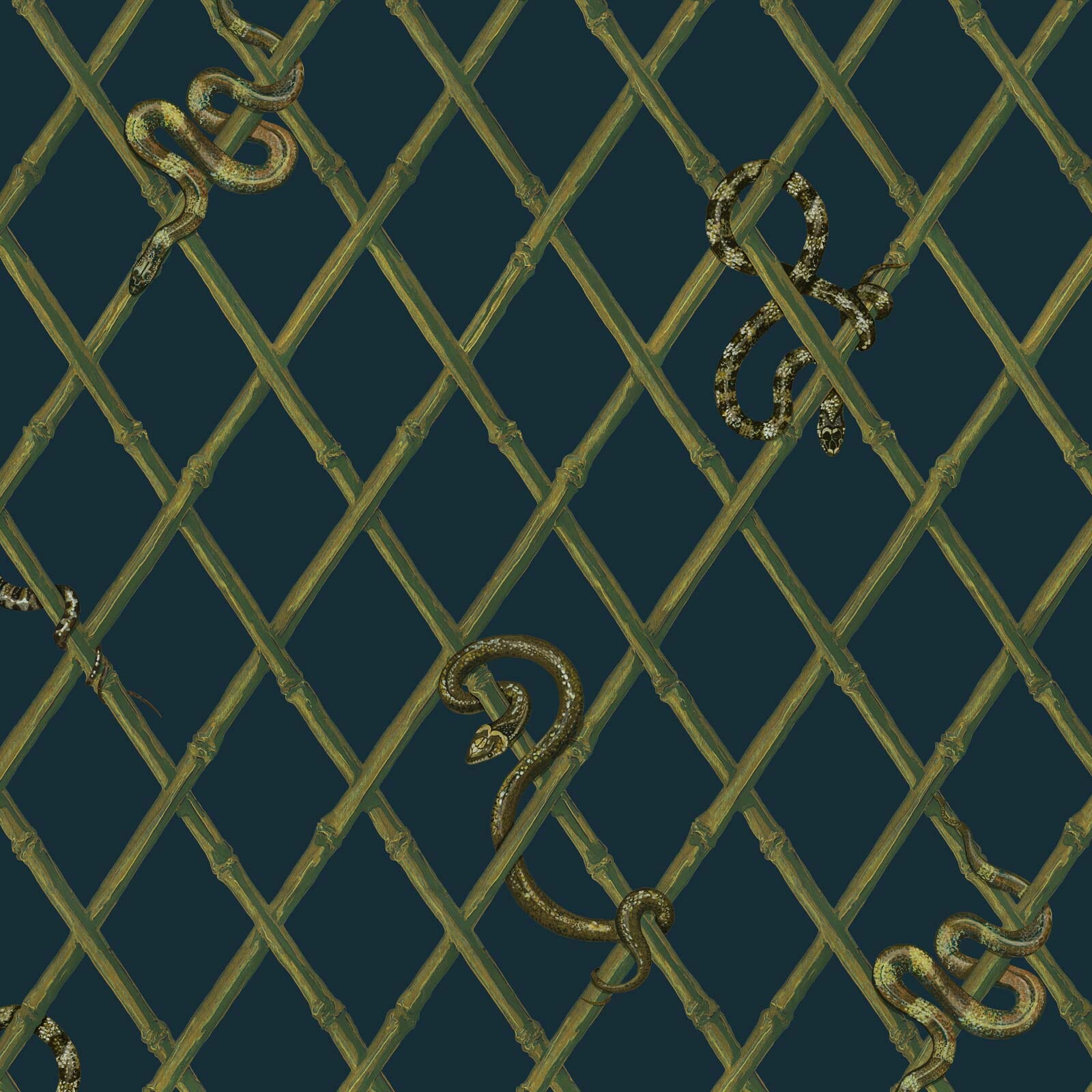 KHASIA Midnight Sample Wallpaper - Premium Self-Adhesive Wallpaper for Bedroom, Living Room & Home Decor