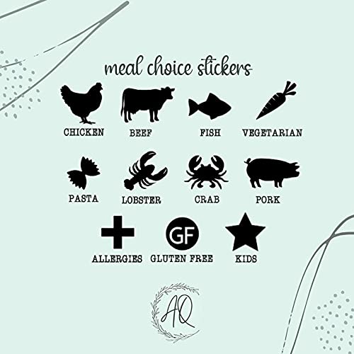 100-Pack Bulk Meal Choice Stickers - Wedding & Event Place Card Food Indicators (0.75 inch, Gluten Free, Silver) - Perfect for Wedding Seating, Buffet Labels & Dietary Preference Identification