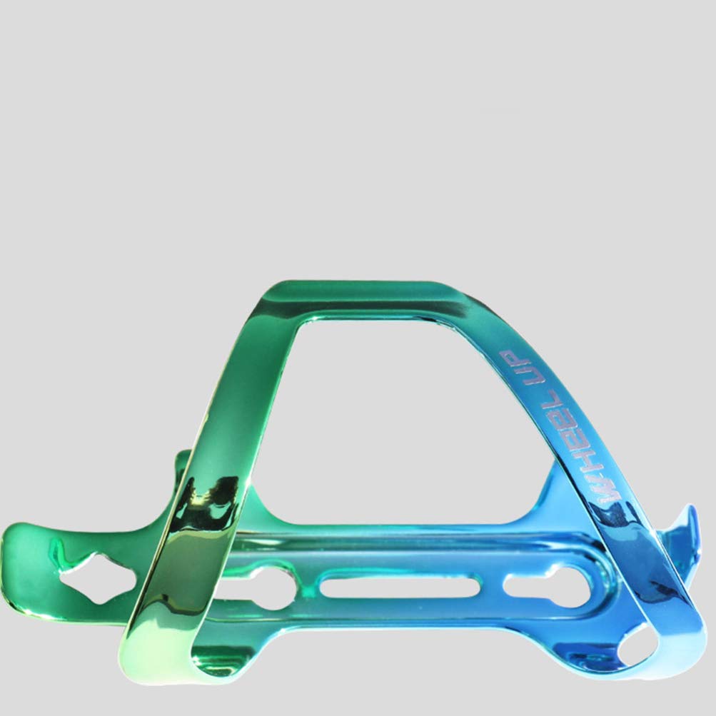 BESPORTBLE Bike Water Bottle Holder - Adjustable Bicycle Drink Cage Mount for Road Bike, MTB, Cycling - Durable & Lightweight (Blue Green) - Perfect for Commuting, Mountain Biking & Outdoor Adventures