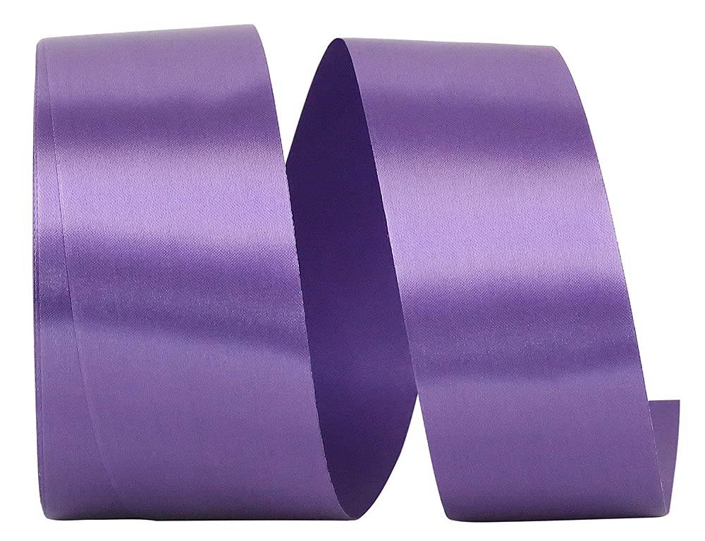 Reliant Ribbon 5750-064-16W Premium Printer Ribbon - 1-3/4 Inch Wide, 55 Yards Long, 100% Polyester Fiber, Vibrant Purple Color - Ideal for Label Printing, Barcode Systems & Retail Tagging