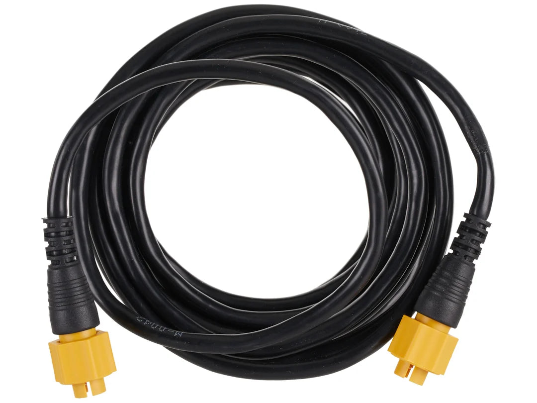 Lowrance 25 FT Ethernet Cable ETHEXT 25YL - High-Speed NMEA 2000 Network Cable for Marine Electronics & Fish Finders - Perfect for Boat Navigation Systems & Sonar Devices
