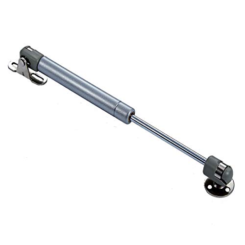 100N/10Kg Hydraulic Spring Cabinet Hinges - Heavy Duty Copper Lift Support Strut for Kitchen Cupboard, Furniture Hardware (Silver 60N Option) - Perfect for Cabinet Doors, Wardrobes & Storage Units