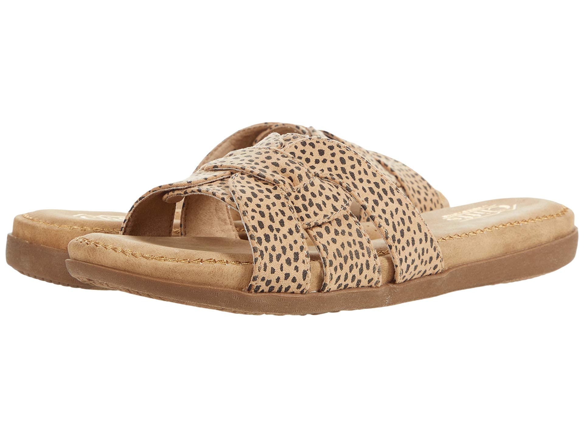 White Mountain Fredie Women's Slide Sandals - Comfortable for Beach & Pool
