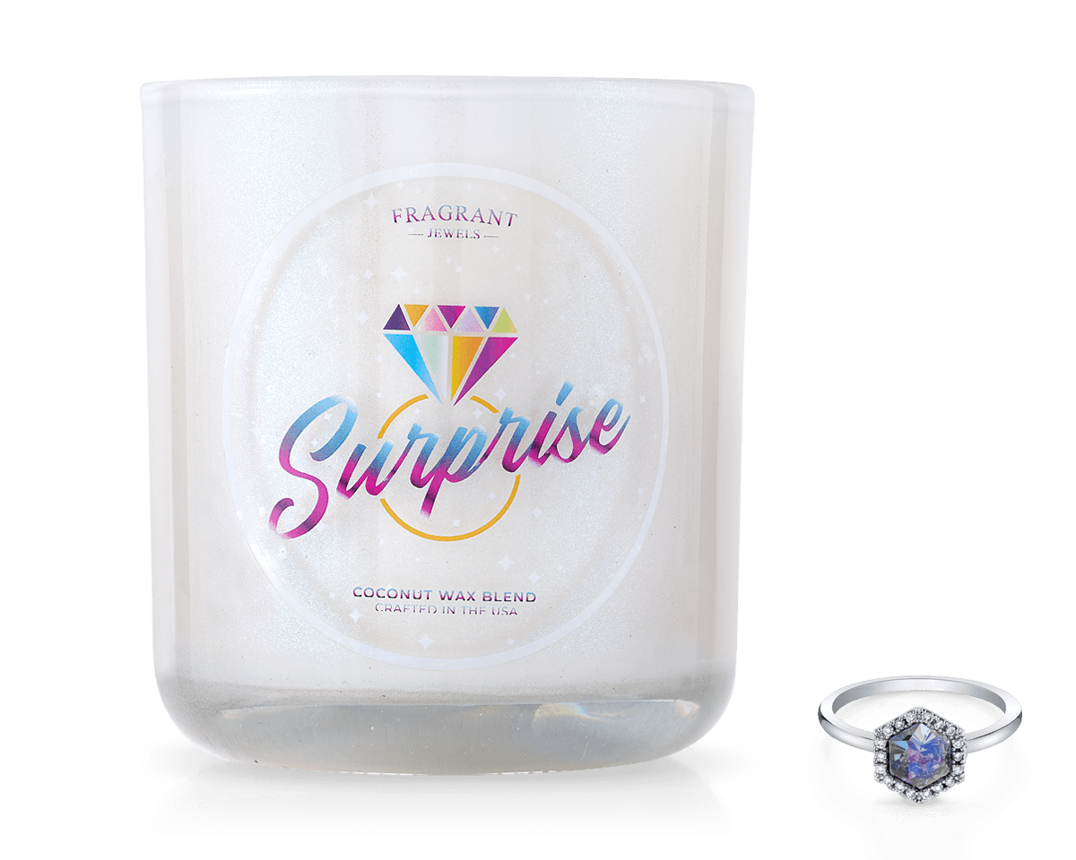 Surprise Candle with Hidden Gift Inside - Unique Birthday Party Favors & Romantic Gifts for Her/Him - Perfect for Anniversaries, Valentine's Day & Special Occasions