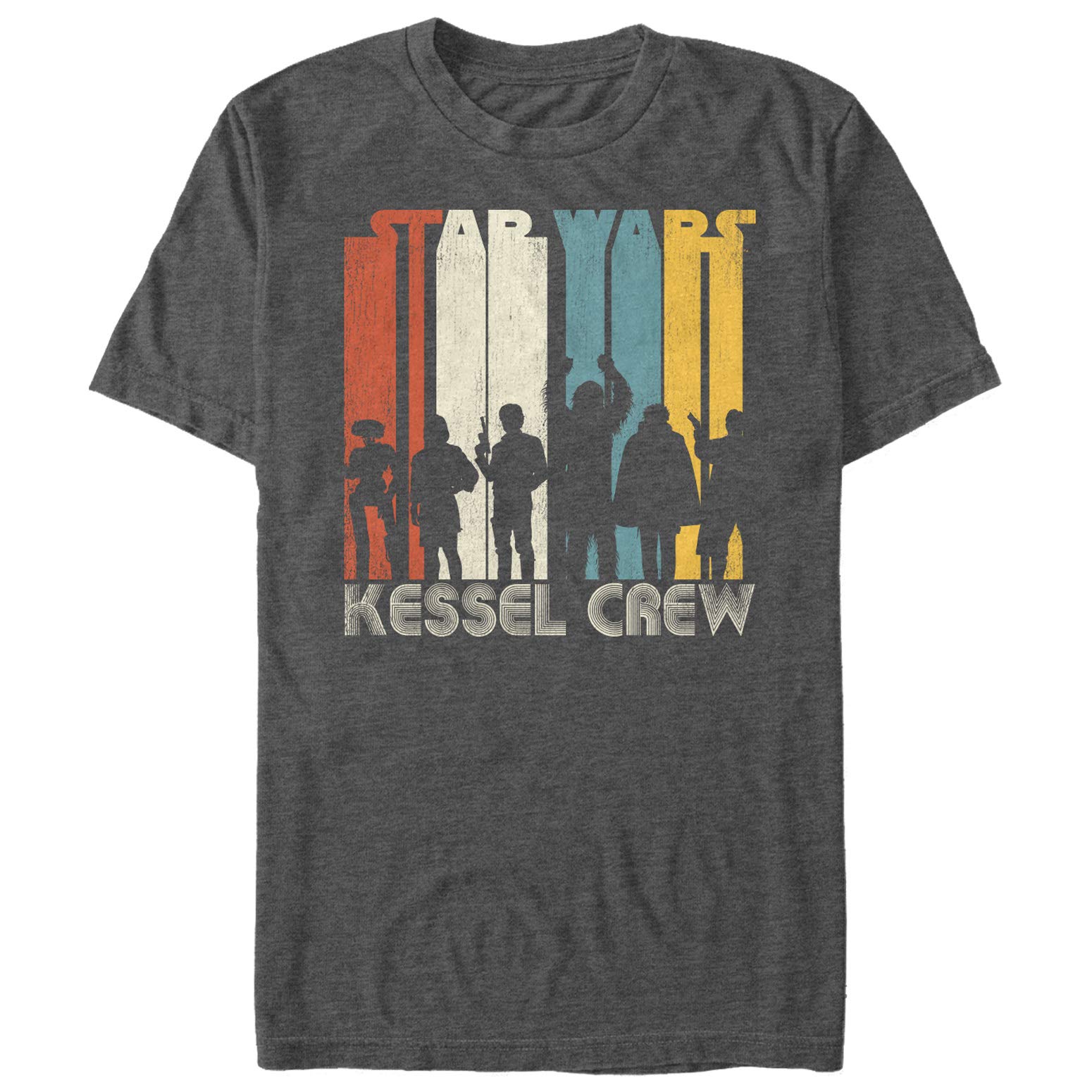 Men's Solo: A Star Wars Story Kessel Crew Rainbow Graphic T-Shirt | Star Wars Fan Merchandise | Casual Wear & Cosplay Costume