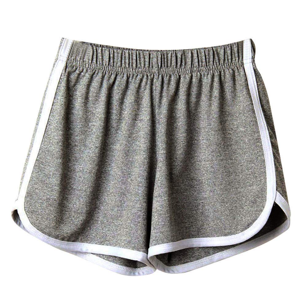 WOCACHI Women's High Waist Yoga Shorts - Velvet Butt Lift for Workout & Summer