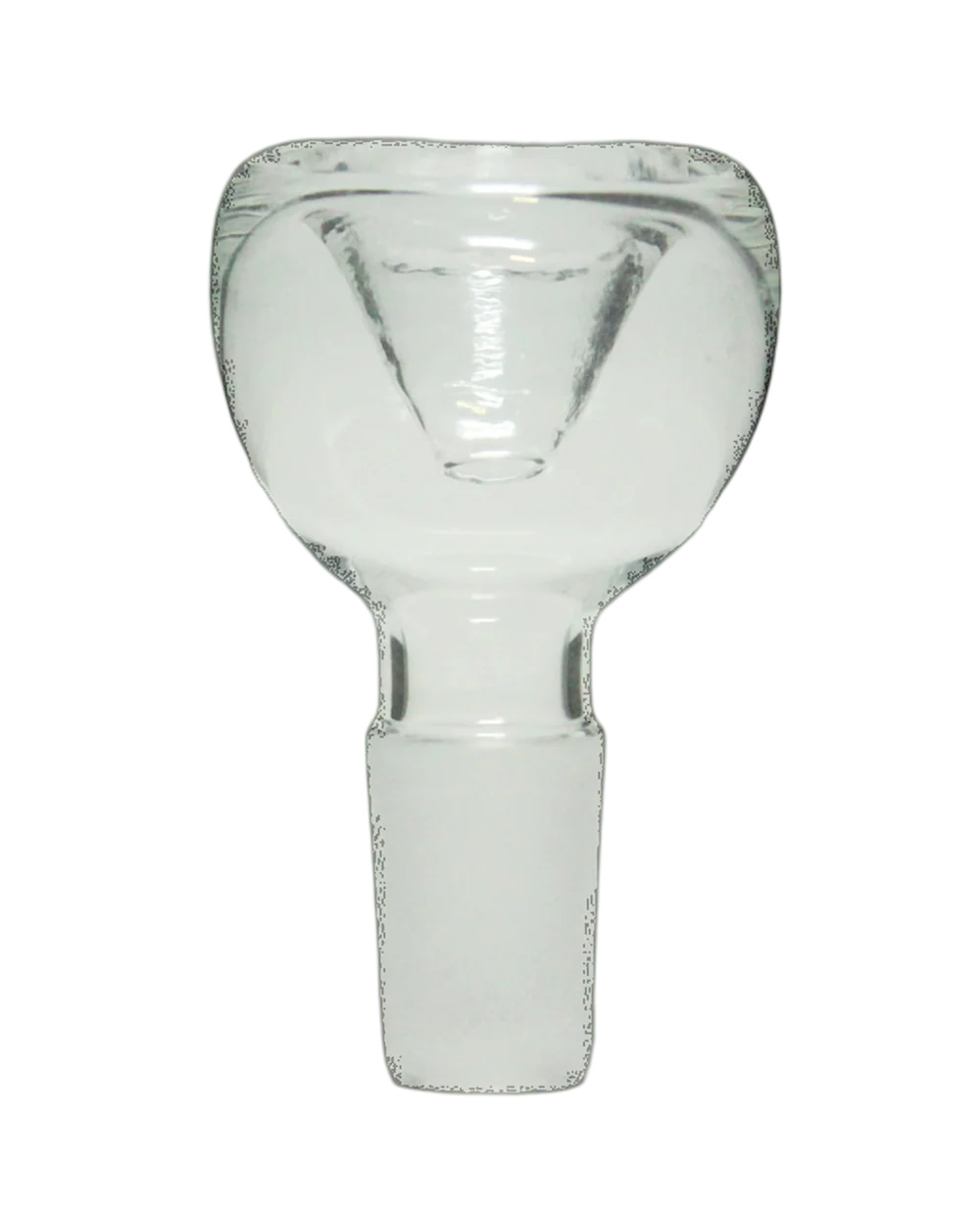 14mm Male Clear Bubbler Bowl - Premium Glass Water Pipe Bowl for Smooth Smoking | Perfect for Bongs, Dab Rigs & Herbal Vaporizers