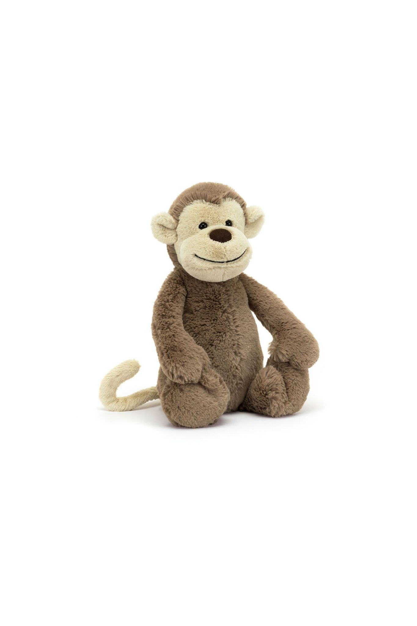 Bashful Monkey Plush Toy by Jellycat - Soft & Cuddly Stuffed Animal for Kids & Adults | Perfect for Gifts, Nursery Decor, and Comfort