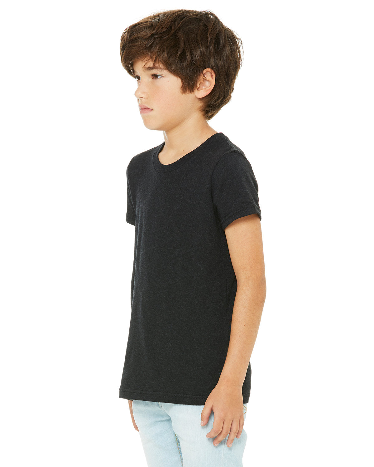 Bella + Canvas 3001Y Youth Jersey Short Sleeve T-Shirt - Soft Cotton Blend Tee for Kids & Teens - Perfect for School, Sports & Everyday Wear