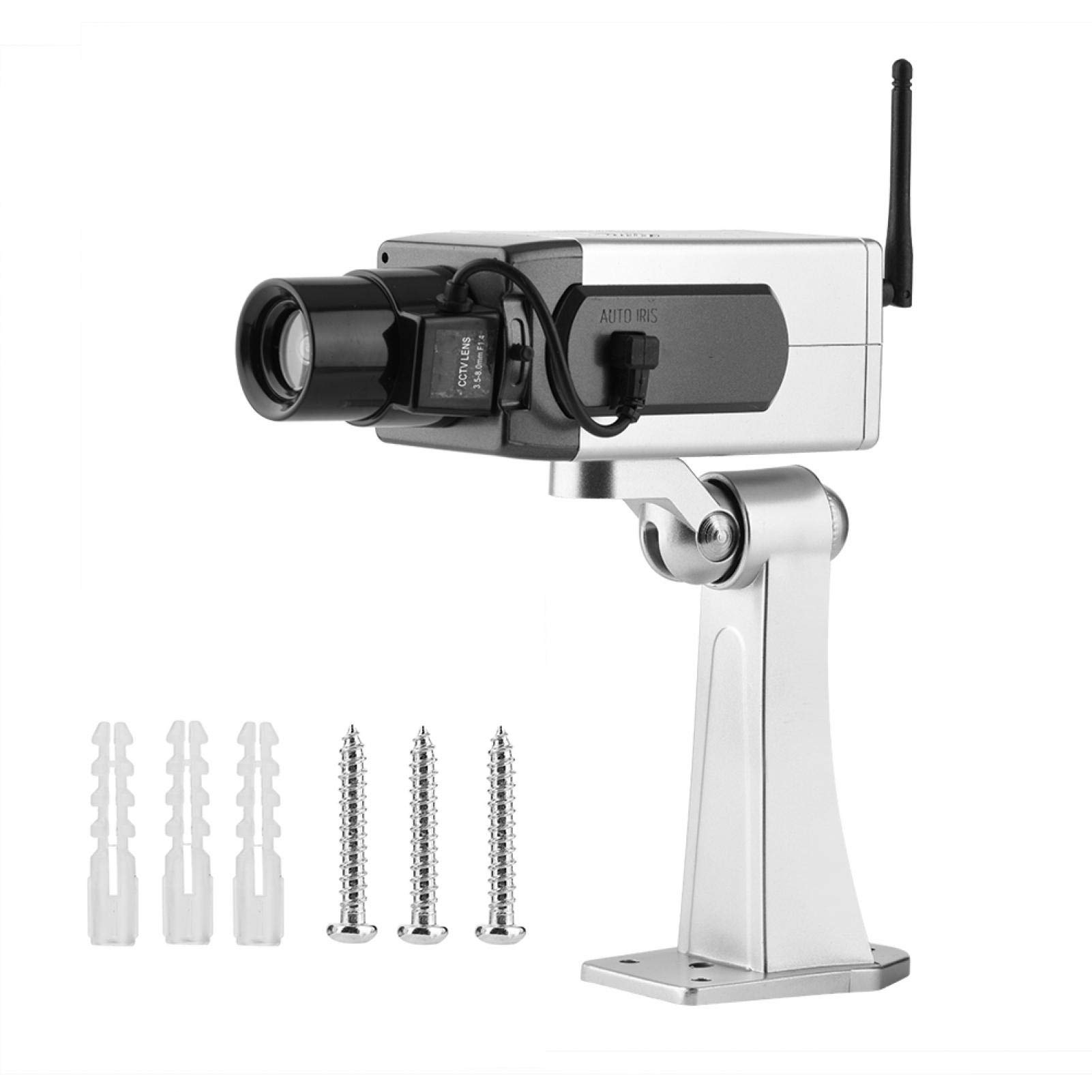 Oreilet Fake Security Camera - Dummy Surveillance Camera for Indoor & Outdoor Use - Ideal for Shopping Malls, Homes & Offices