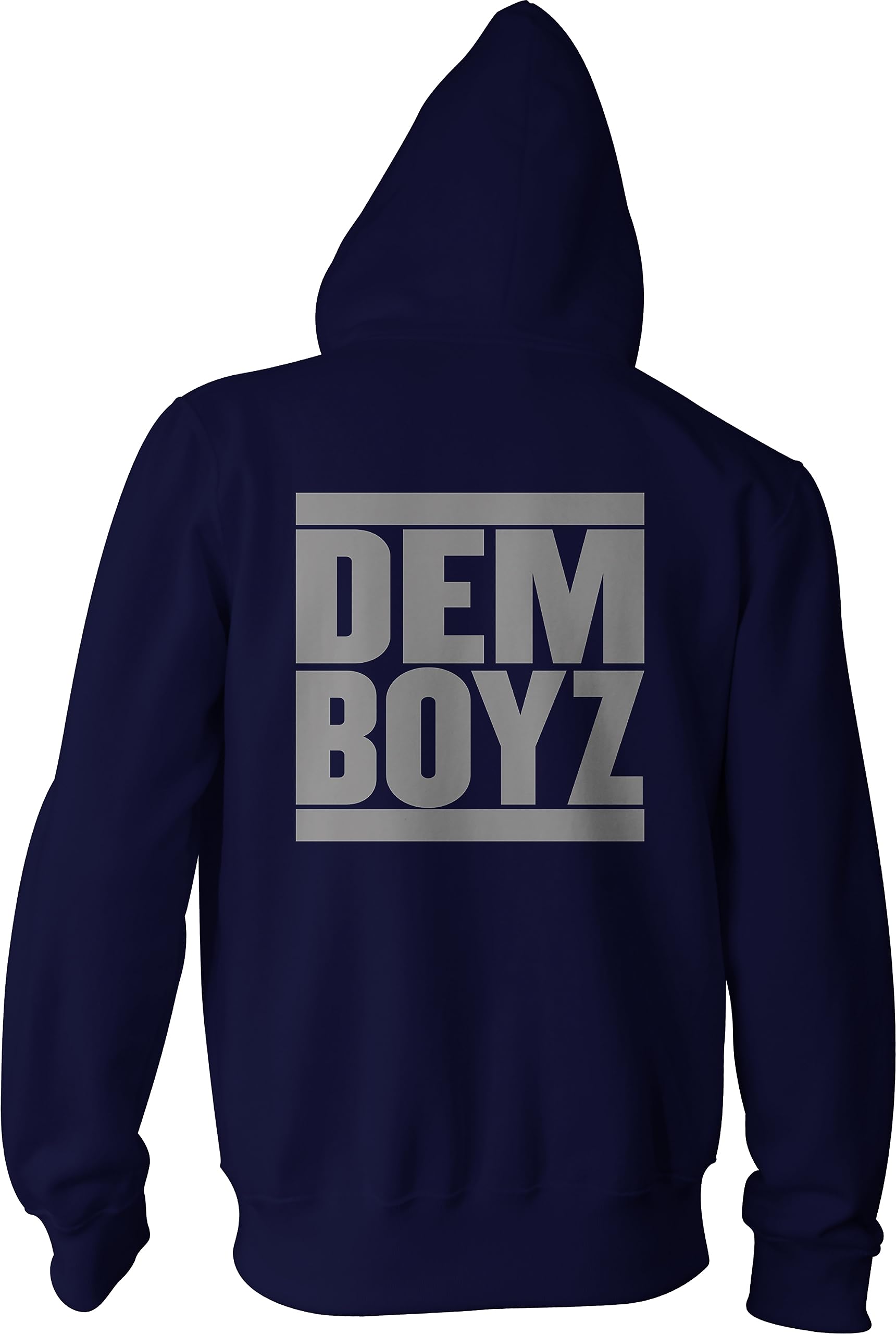 Millionaire Mentality Dem Boyz Grey Zip-Up Hoodie for Men - Stylish Streetwear Pullover for Urban Fashion & Casual Wear