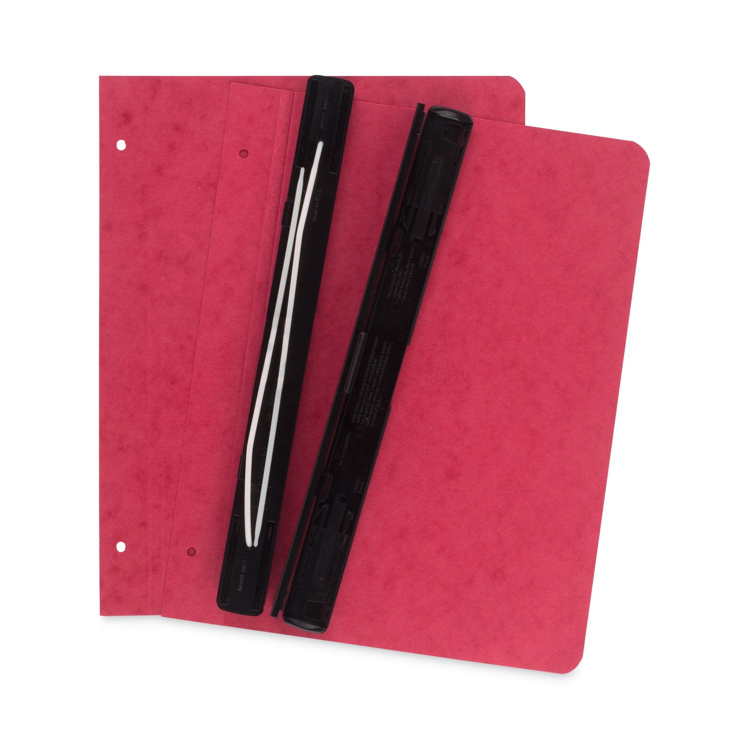 ACCO Expandable Hanging File Binder with 2 Posts - 6 Pocket Capacity, 11 x 8.5 Inches, Red - Perfect for Office Organization, School Supplies & Document Storage