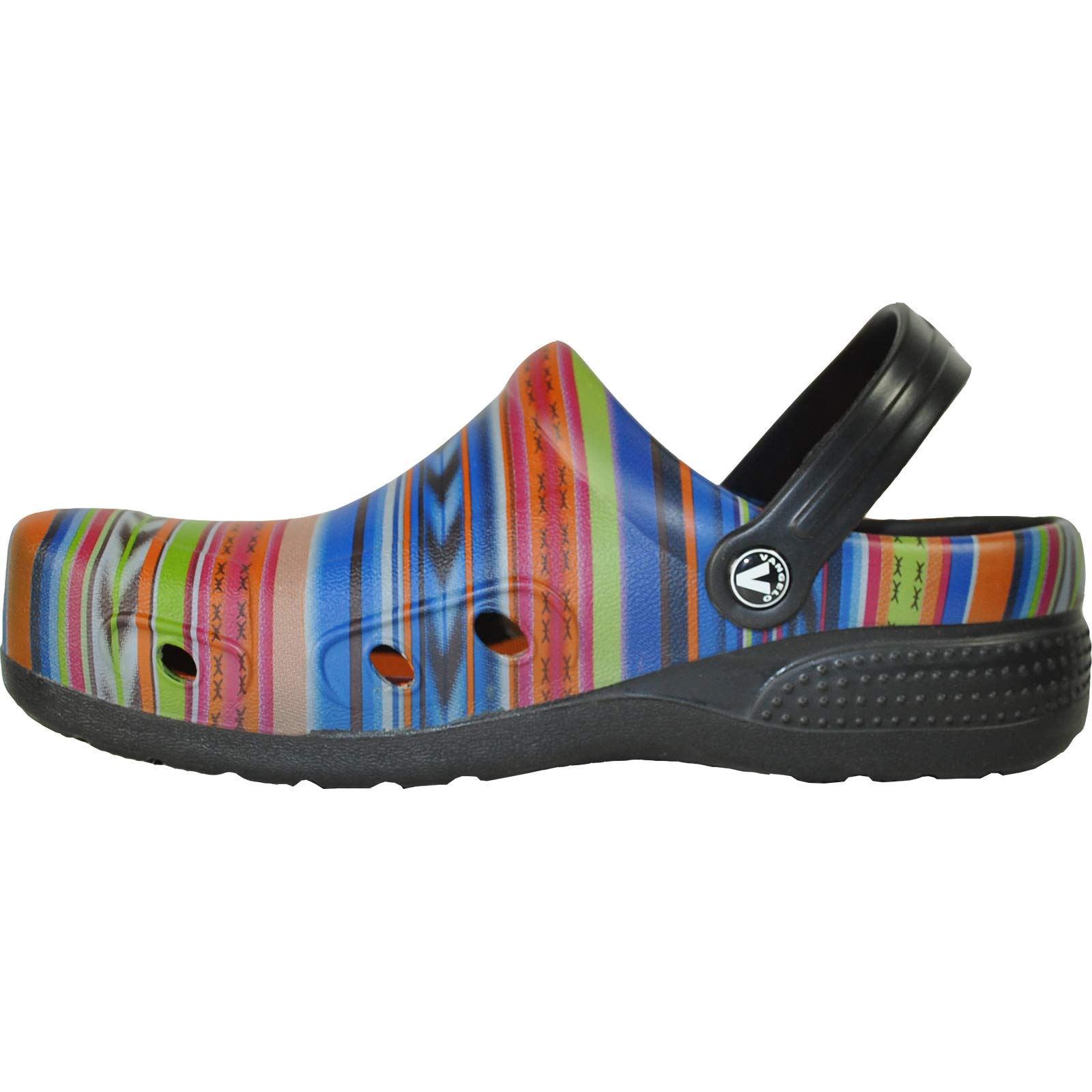 VANGELO Professional Slip Resistant Clogs for Women - Waterproof Work Shoes for Nurses, Chefs & Food Service - Comfortable Non-Slip Black, Lime & White Options - Ideal for Hospitals, Kitchens & Wet Environments