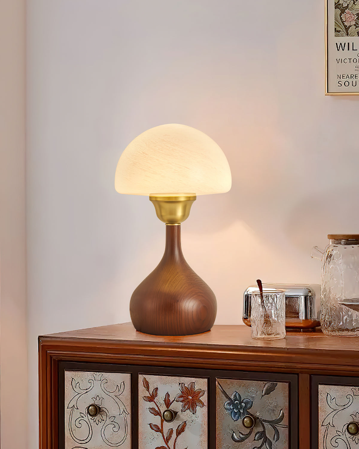 Alice Table Lamp - Modern LED Bedside Lamp with Touch Control & USB Port - Perfect for Bedroom, Living Room, and Office Lighting
