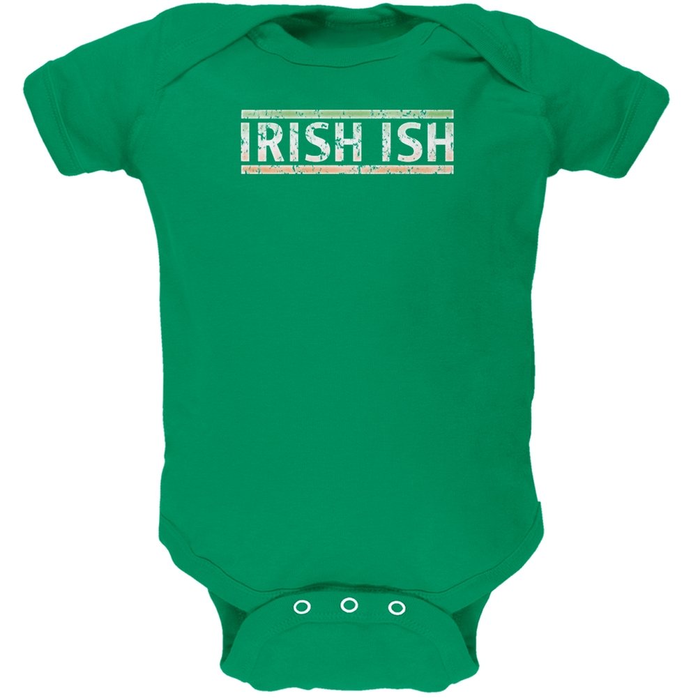 St. Patrick's Day Baby Bodysuit - Funny Irish Kelly Green Soft One-Piece Outfit for Infants | Perfect for St. Paddy's Day Photos & Celebrations