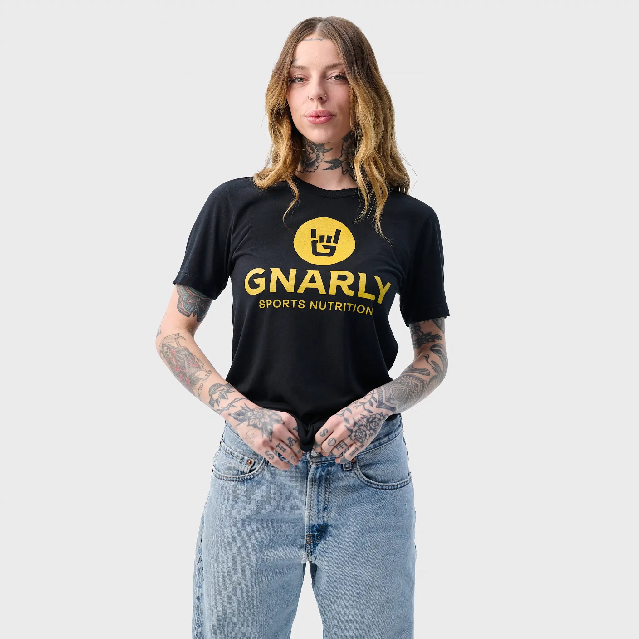 Black & Yellow Graphic T-Shirt for Men & Women | Trendy Cotton Tee for Casual Wear, Street Style & Everyday Outfits