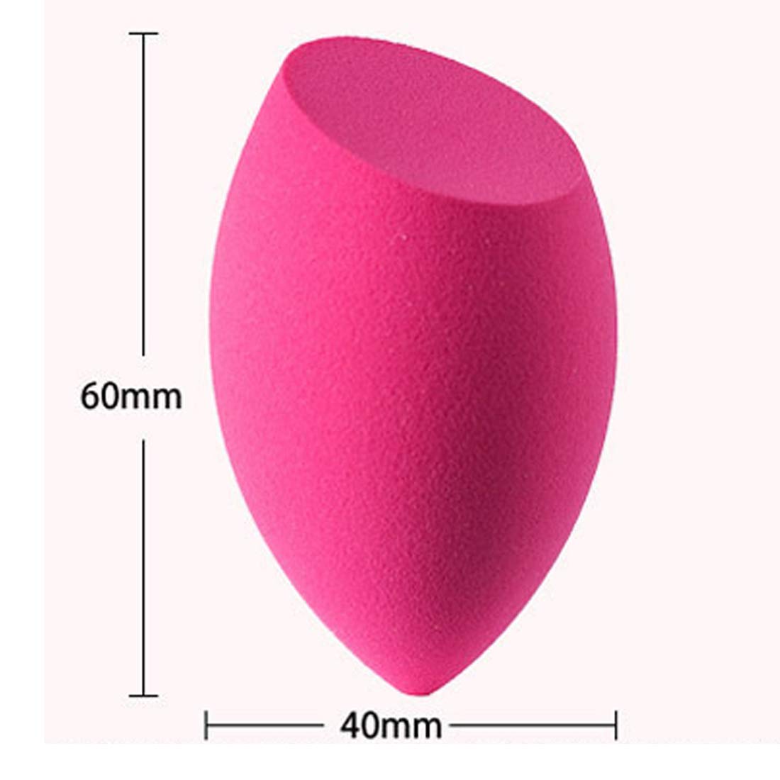 6-Pack Latex Makeup Sponge Blenders - Mini Beauty Sponges for Flawless Foundation & Concealer Application - Perfect for Travel, Professional Makeup & Everyday Use