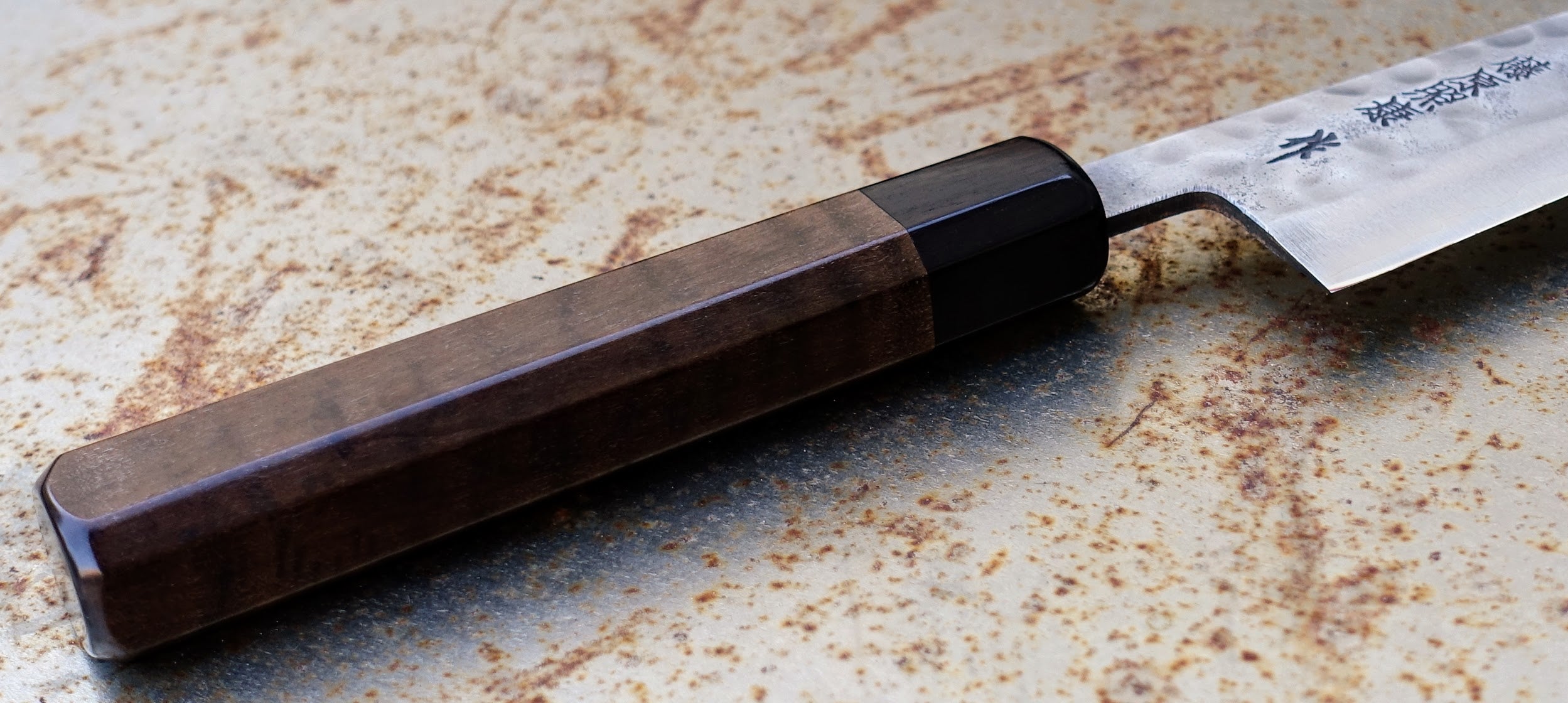 Premium Fujiwara Teruyasu 240mm Sujihiki Japanese Slicing Knife - Handcrafted High-Carbon Steel Blade with Custom Wooden Handle - Perfect for Sushi, Sashimi & Meat Carving