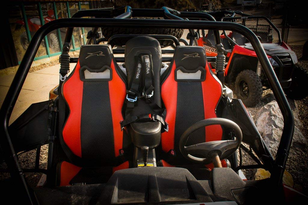 Wildcat 4 1000 Bump Seat - Heavy Duty ATV/UTV Suspension Seat for Off-Road Adventures, Hunting & Farm Work