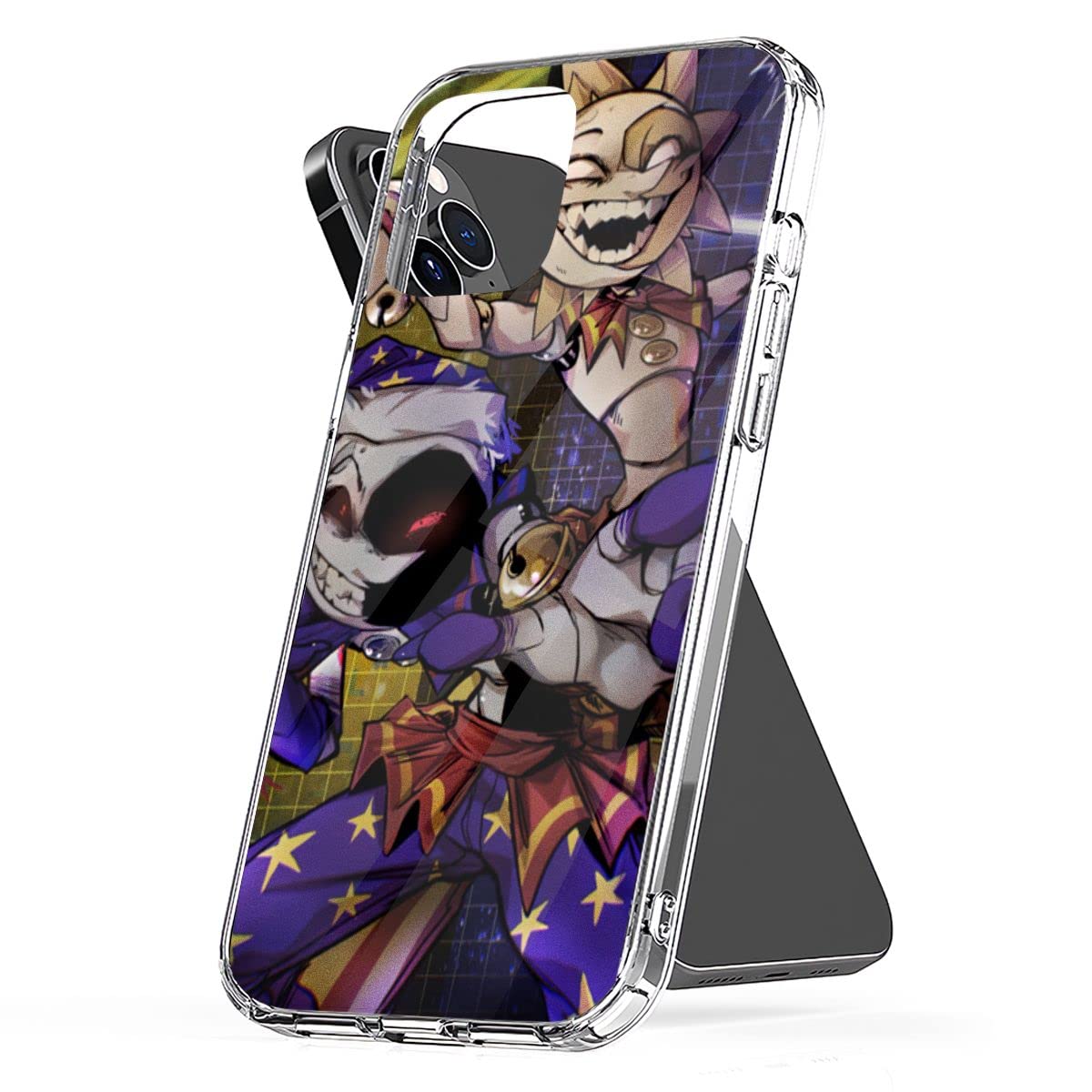 FNAF Shockproof Phone Case - Heavy Duty Security Cover for iPhone 14/13/12/11/X/Xs/Xr/8/7/6 & Samsung Galaxy S9/S10/S20/S21/Note Series - Perfect for Gaming Protection & Everyday Use