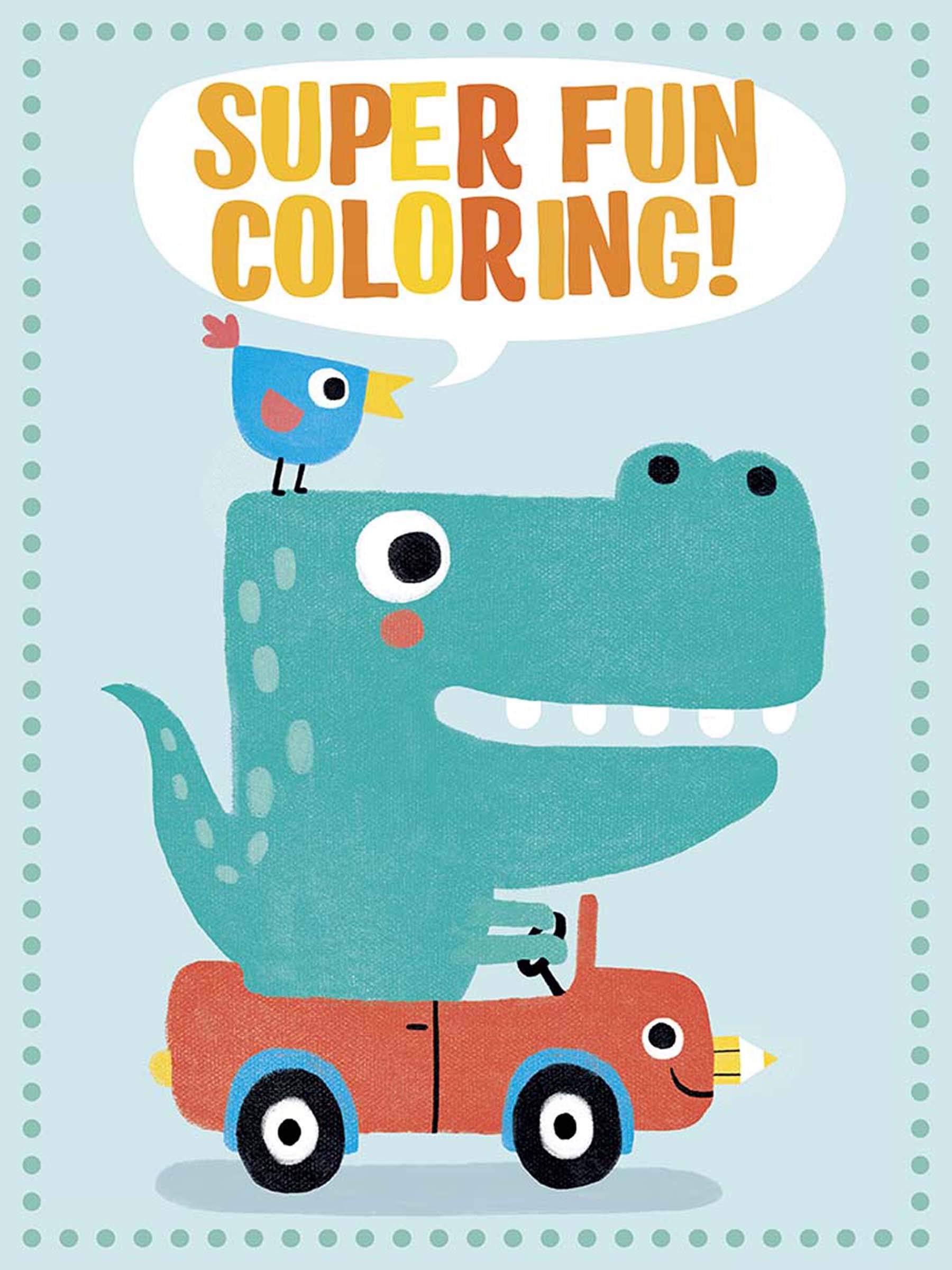 Super Fun Green Animal Coloring Book for Kids & Adults - Creative Art Therapy & Relaxation - Dover Coloring Books for Stress Relief & Mindfulness
