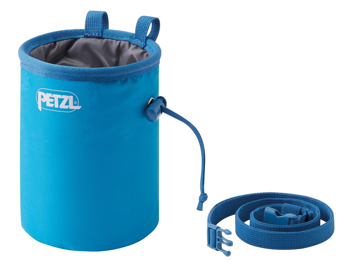 Petzl Bandi Chalk Bag for Rock Climbing & Bouldering - Lightweight & Durable Chalk Holder for Gymnastics, Weightlifting & Fitness Training