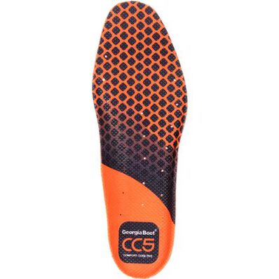 Georgia Boot Men's CC5 Comfortable Work Boot Insole - Slip-Resistant & Cushioned Support for Construction, Landscaping & Outdoor Work